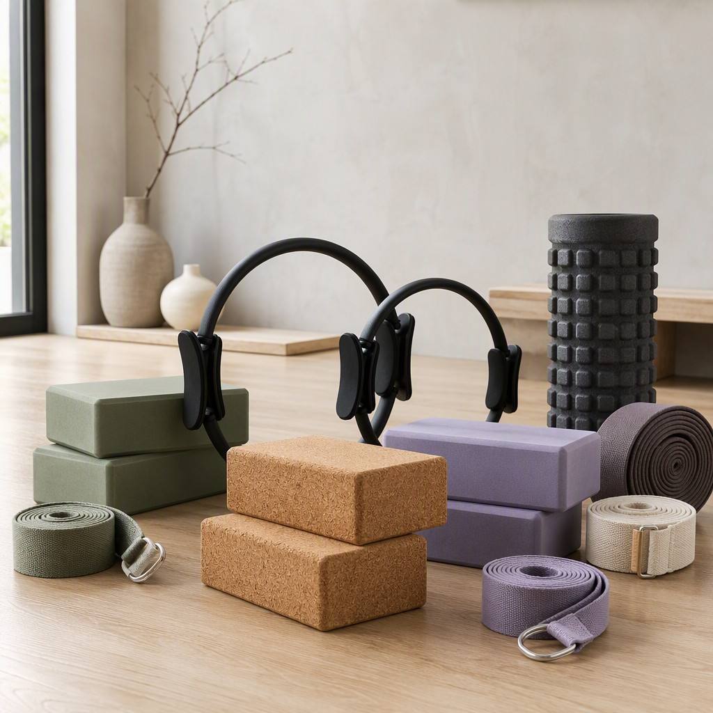 Yoga and Pilates accessories