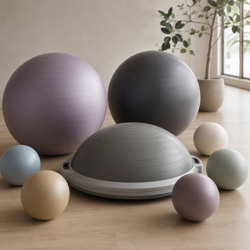 Yoga and Pilates balls