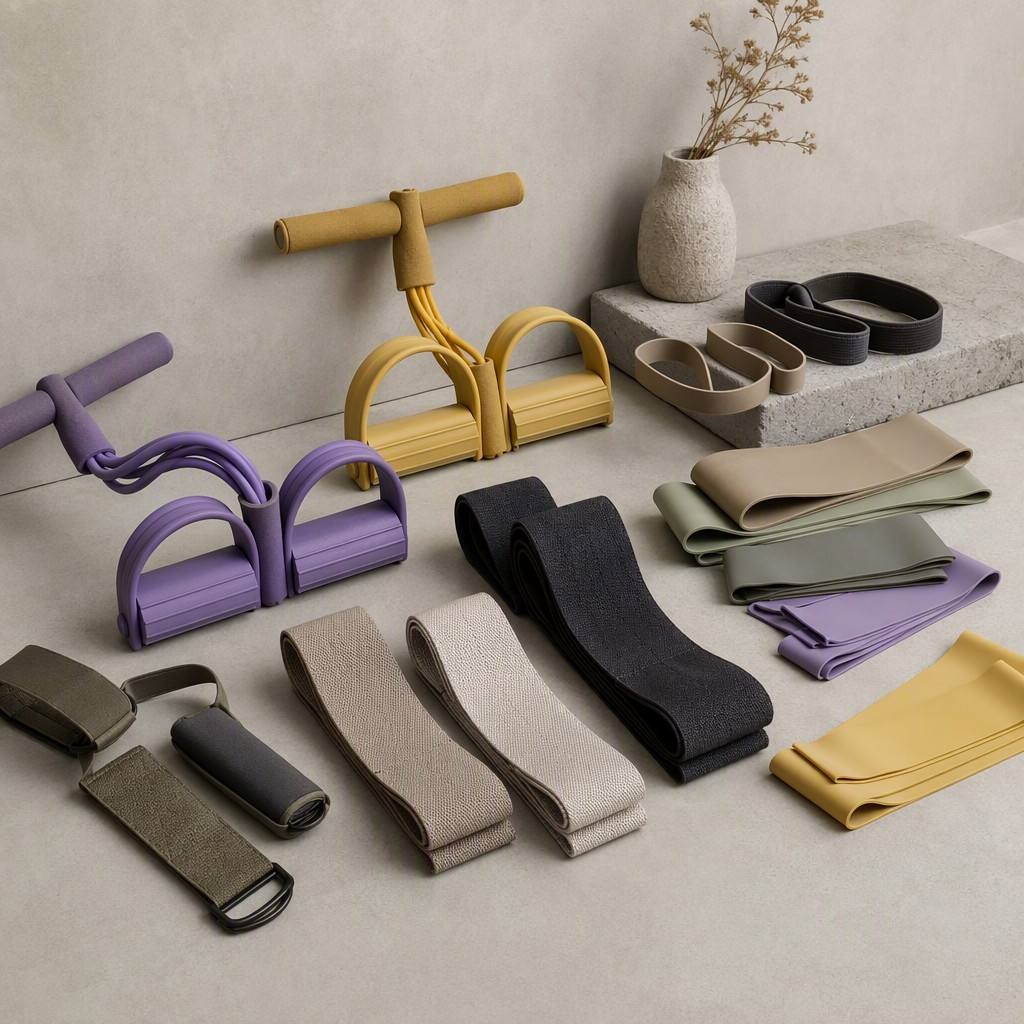 Resistance bands and pull straps