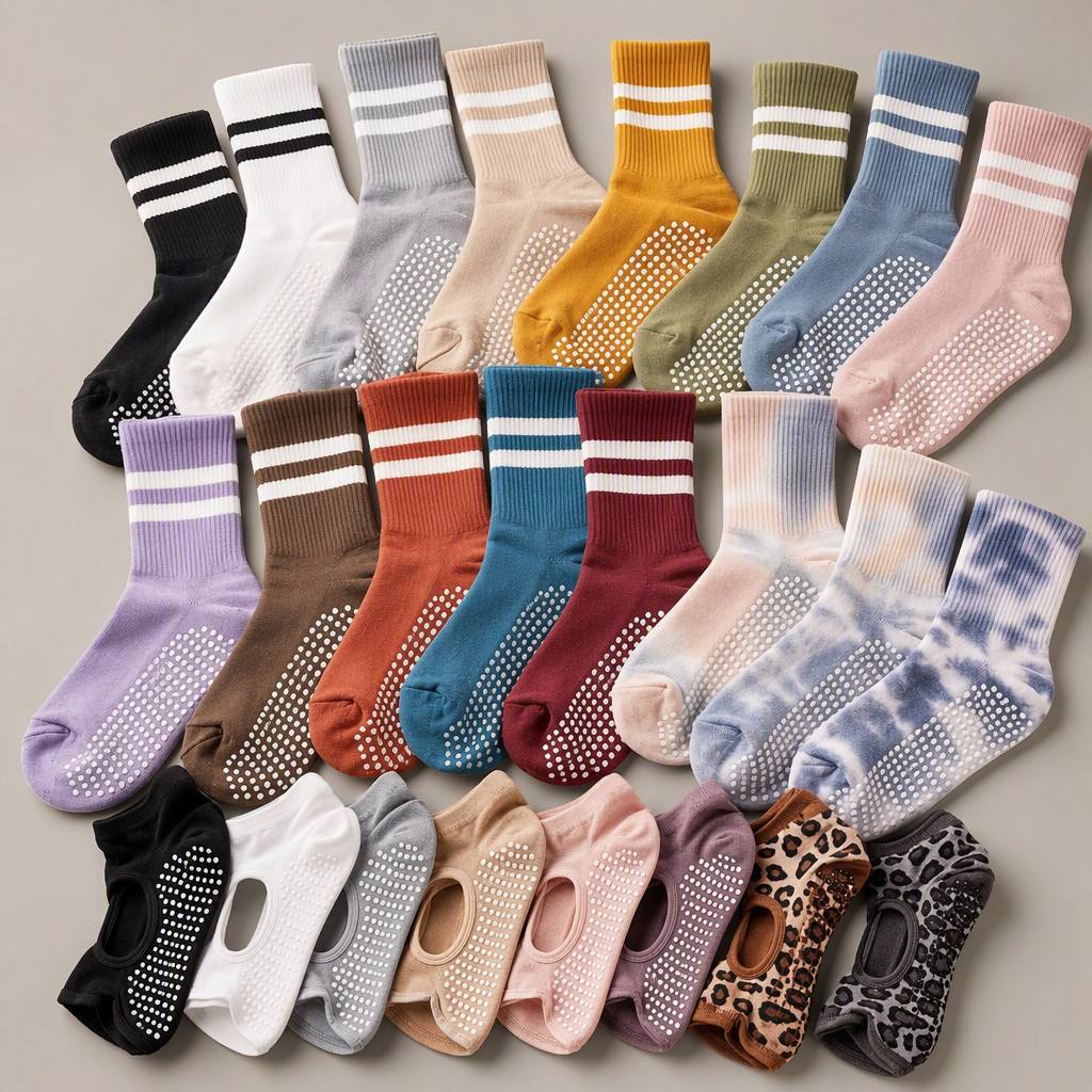 Yoga grip socks