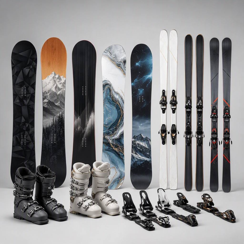 Ski and snowboarding equipment